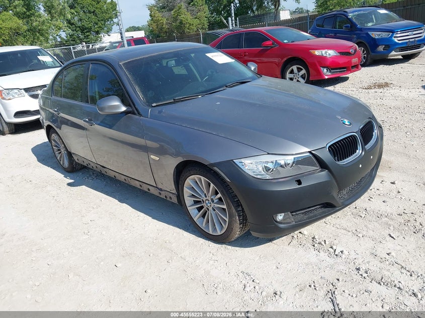 2011 BMW 3 series VIN WBAPK5C57BF123823 IAAI salvage auction — NORMAL WEAR, Clear (Texas), sold $900 on 2026-07-28 (photo 1)