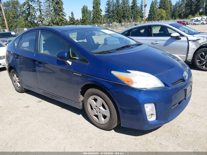 2011 Toyota Prius VIN JTDKN3DU1B1381430 IAAI salvage auction — NORMAL WEAR, Clear (Washington), sold $3,375 on 2026-07-15 (photo 1)