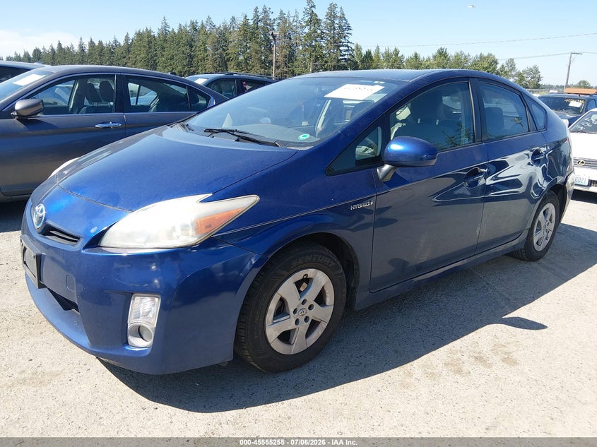 2011 Toyota Prius VIN JTDKN3DU1B1381430 IAAI salvage auction — NORMAL WEAR, Clear (Washington), sold $3,375 on 2026-07-15 (photo 2)