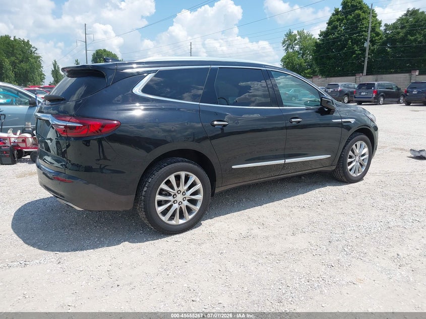 2021 Buick Enclave VIN 5GAEVAKW3MJ112470 IAAI salvage auction — HAIL, Salvage Title, sold $7,100 on 2026-08-31 (photo 4)