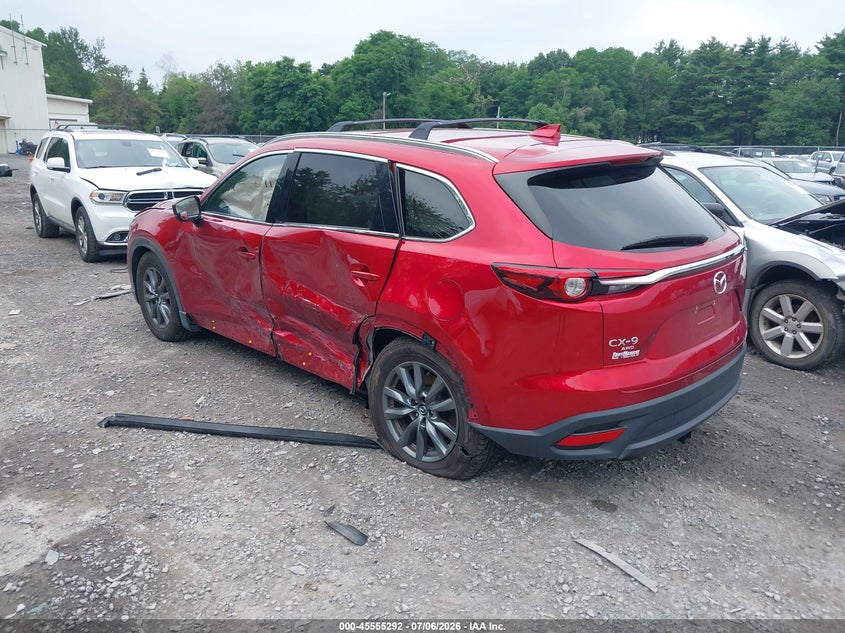 2020 Mazda Cx-9 VIN JM3TCBCY4L0419899 IAAI salvage auction — LEFT SIDE, Salvage Title, sold $5,350 on 2026-08-27 (photo 3)