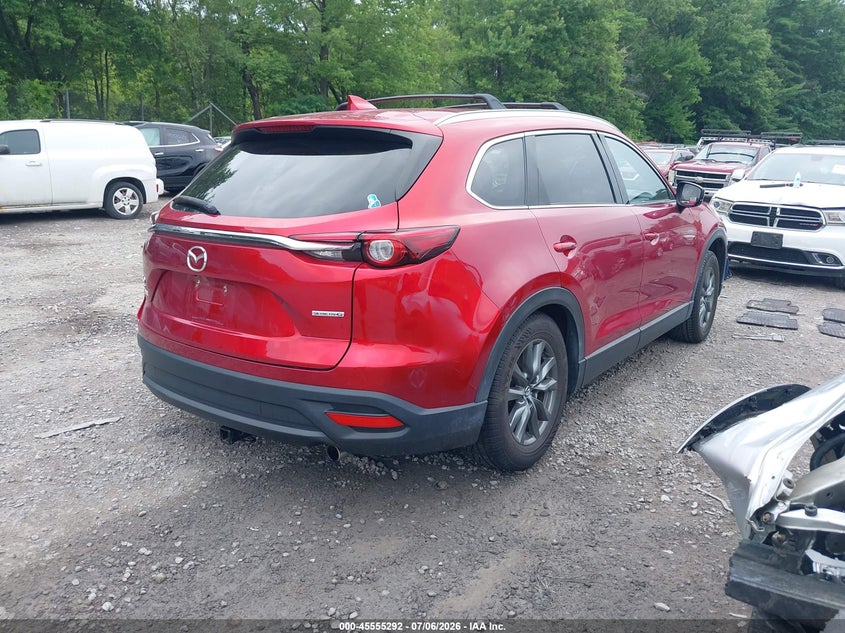 2020 Mazda Cx-9 VIN JM3TCBCY4L0419899 IAAI salvage auction — LEFT SIDE, Salvage Title, sold $5,350 on 2026-08-27 (photo 4)