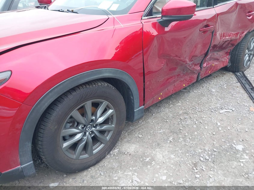 2020 Mazda Cx-9 VIN JM3TCBCY4L0419899 IAAI salvage auction — LEFT SIDE, Salvage Title, sold $5,350 on 2026-08-27 (photo 6)
