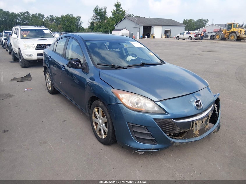 2010 Mazda 3 VIN JM1BL1SF4A1204951 IAAI salvage auction — FRONT & REAR, Salvage (Ohio), sold $25 on 2026-07-28 (photo 1)