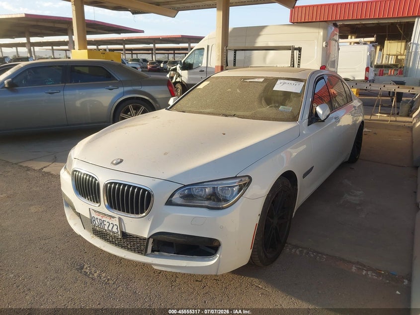 2015 BMW 7er VIN WBAYE8C5XFD781599 IAAI salvage auction — UNKNOWN, Clear (Arizona), sold $1,825 on 2026-07-28 (photo 2)
