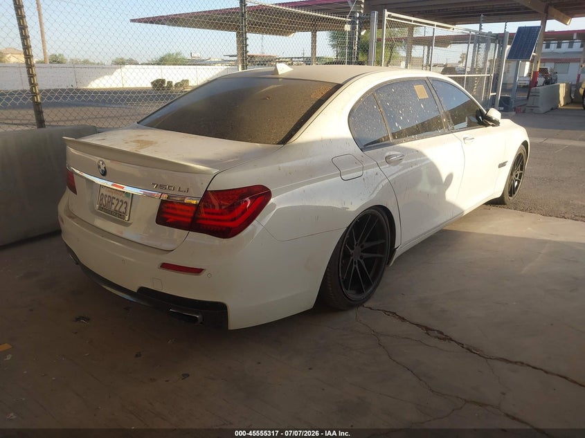 2015 BMW 7er VIN WBAYE8C5XFD781599 IAAI salvage auction — UNKNOWN, Clear (Arizona), sold $1,825 on 2026-07-28 (photo 4)