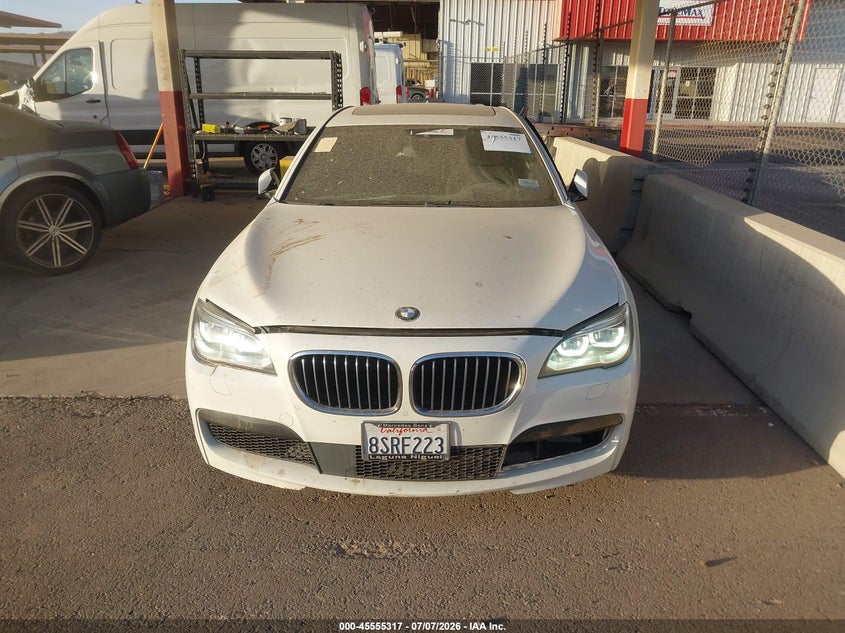 2015 BMW 7er VIN WBAYE8C5XFD781599 IAAI salvage auction — UNKNOWN, Clear (Arizona), sold $1,825 on 2026-07-28 (photo 6)