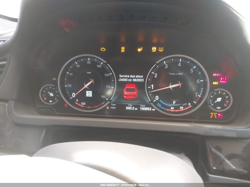 2015 BMW 7er VIN WBAYE8C5XFD781599 IAAI salvage auction — UNKNOWN, Clear (Arizona), sold $1,825 on 2026-07-28 (photo 7)