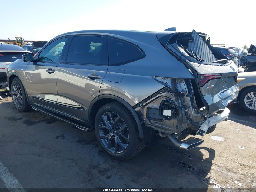 2023 Acura Mdx VIN 5J8YE1H0XPL019745 IAAI salvage auction — REAR END, Salvage (Arizona), sold $13,100 on 2026-07-28 (photo 3)