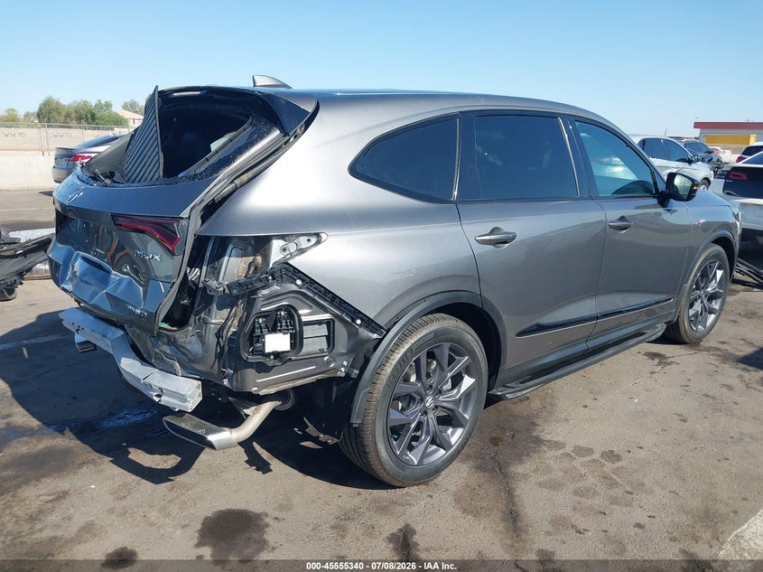 2023 Acura Mdx VIN 5J8YE1H0XPL019745 IAAI salvage auction — REAR END, Salvage (Arizona), sold $13,100 on 2026-07-28 (photo 4)