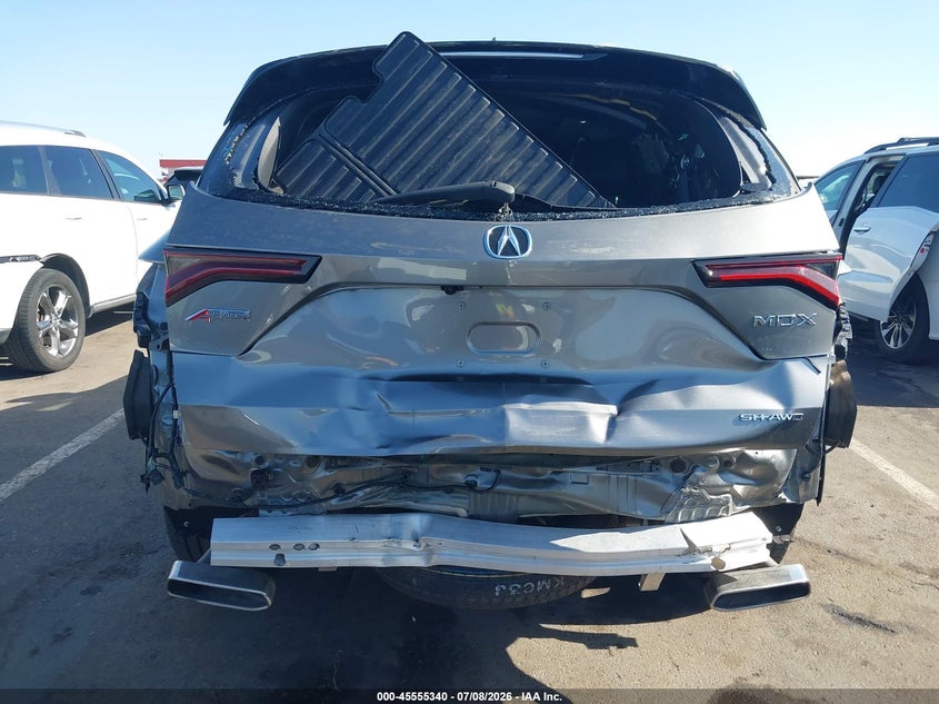 2023 Acura Mdx VIN 5J8YE1H0XPL019745 IAAI salvage auction — REAR END, Salvage (Arizona), sold $13,100 on 2026-07-28 (photo 6)