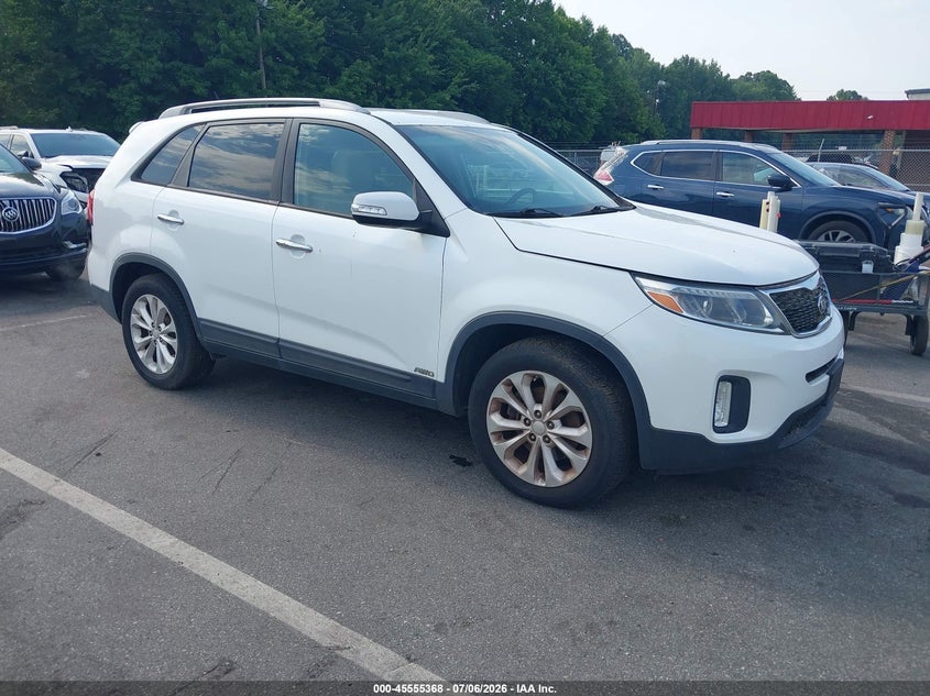 2015 Kia Sorento VIN 5XYKUDA7XFG597967 IAAI salvage auction — NORMAL WEAR, Clear (North Carolina), sold $1,750 on 2026-07-09 (photo 1)