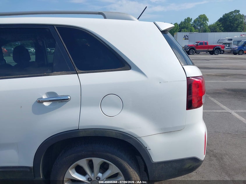 2015 Kia Sorento VIN 5XYKUDA7XFG597967 IAAI salvage auction — NORMAL WEAR, Clear (North Carolina), sold $1,750 on 2026-07-09 (photo 6)