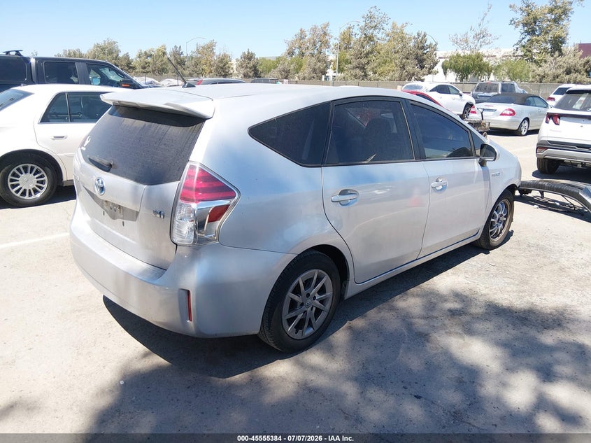 2017 Toyota Prius v VIN JTDZN3EU9HJ066204 IAAI salvage auction — FRONT END, Salvage (California), sold $3,700 on 2026-07-27 (photo 4)