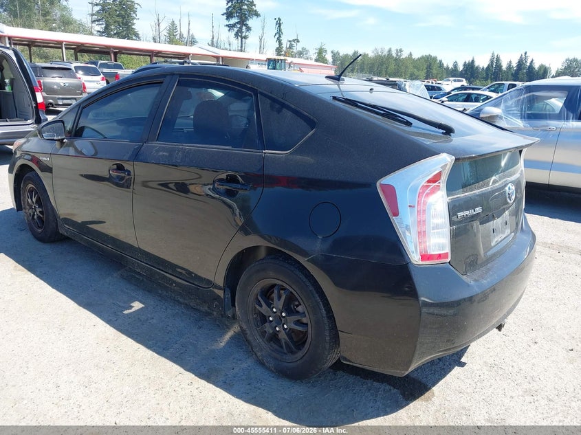 2012 Toyota Prius VIN JTDKN3DUXC5442879 IAAI salvage auction — NORMAL WEAR, Clear (Washington), sold $1,150 on 2026-07-29 (photo 3)