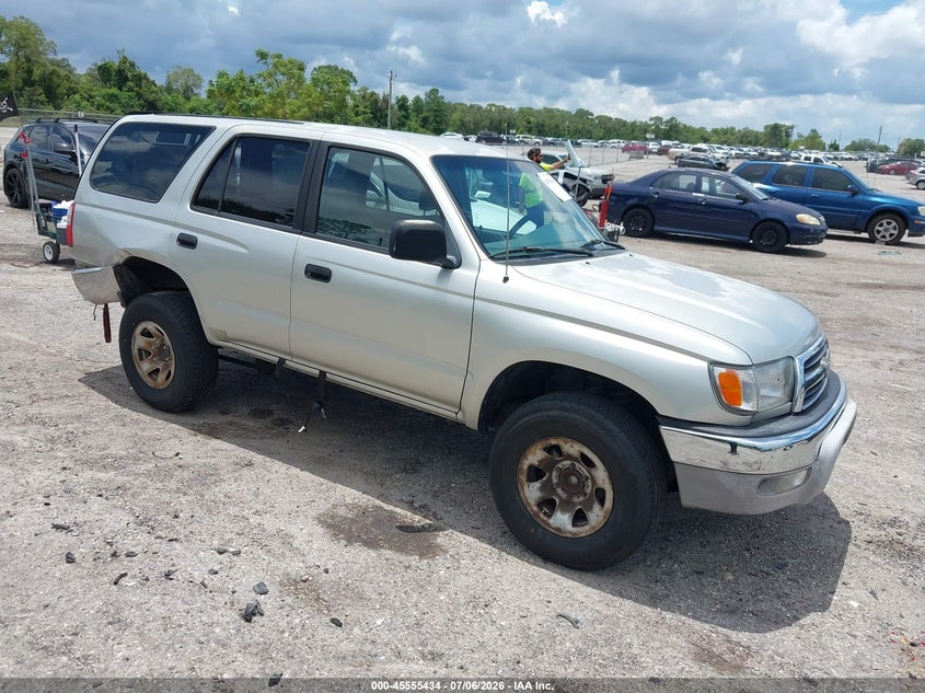 1999 Toyota 4runner VIN JT3GM84R9X0045107 IAAI salvage auction — REAR END, Rebuildable (Florida), sold $950 on 2026-07-30 (photo 1)