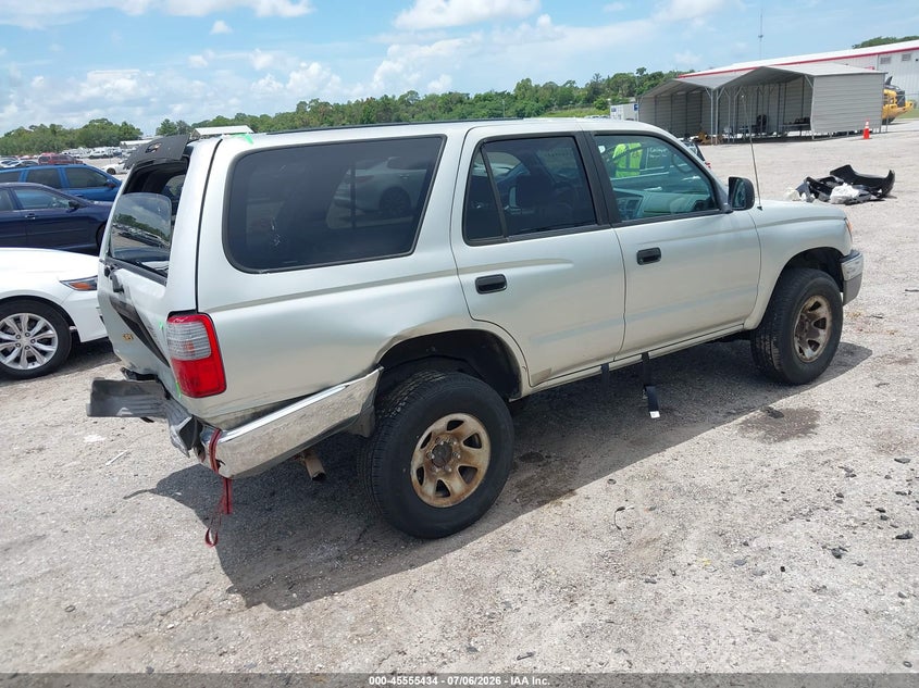 1999 Toyota 4runner VIN JT3GM84R9X0045107 IAAI salvage auction — REAR END, Rebuildable (Florida), sold $950 on 2026-07-30 (photo 4)