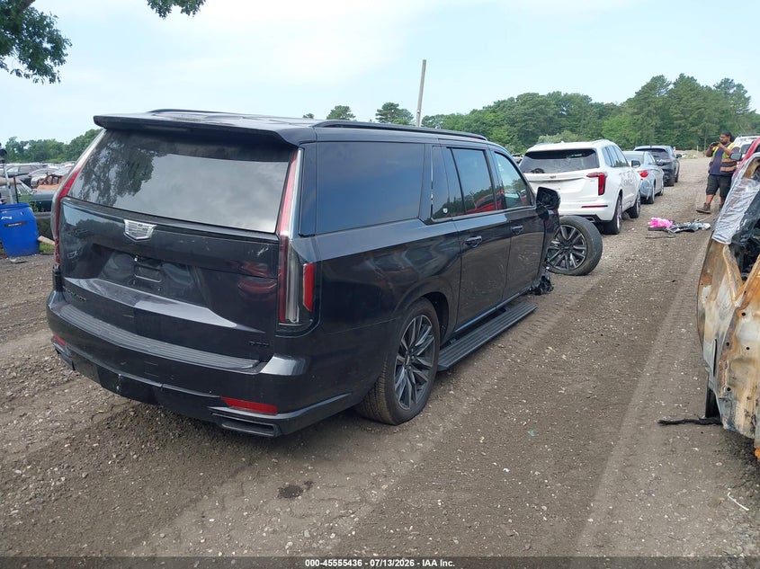 2023 Cadillac Escalade VIN 1GYS4RKL9PR178885 IAAI salvage auction — FRONT END, Mv-907A (New York), sold $25,250 on 2026-09-01 (photo 4)
