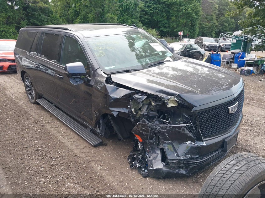 2023 Cadillac Escalade VIN 1GYS4RKL9PR178885 IAAI salvage auction — FRONT END, Mv-907A (New York), sold $25,250 on 2026-09-01 (photo 6)