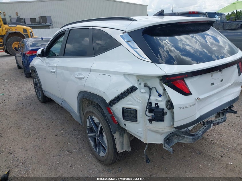2026 Hyundai Tucson VIN 5NMJBCDE0TH616808 IAAI salvage auction — REAR END, Salvage Title, sold $14,000 on 2026-08-01 (photo 3)