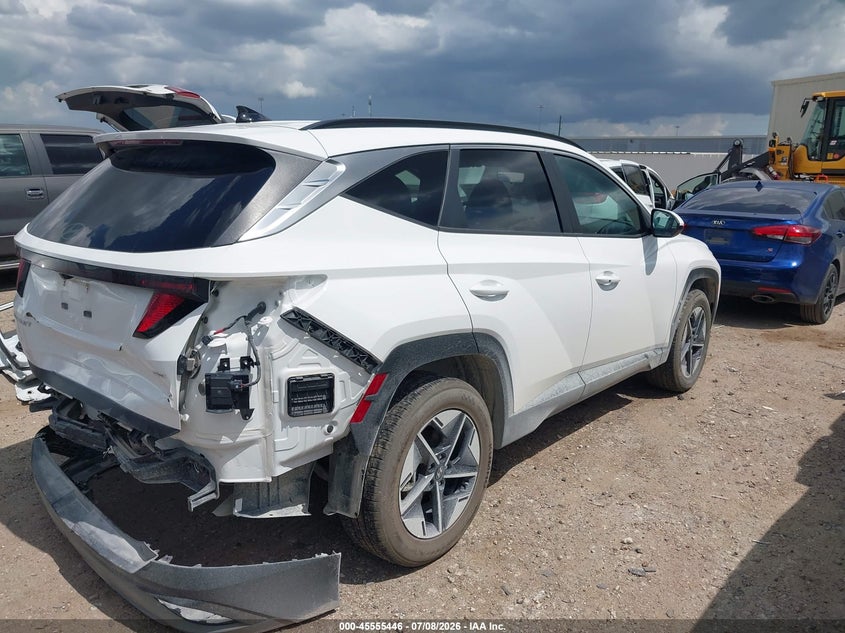 2026 Hyundai Tucson VIN 5NMJBCDE0TH616808 IAAI salvage auction — REAR END, Salvage Title, sold $14,000 on 2026-08-01 (photo 4)