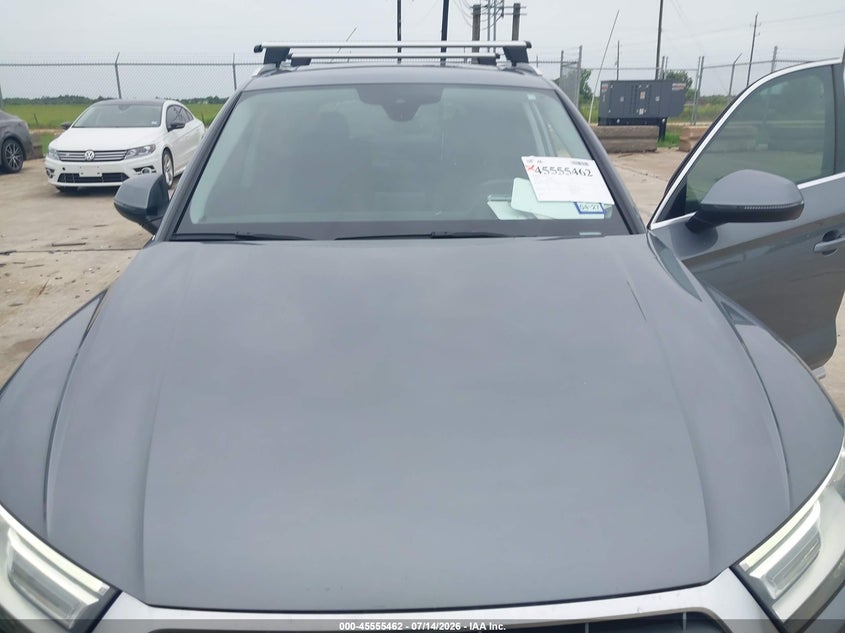 2020 Audi Q5 VIN WA1ANAFYXL2032238 IAAI salvage auction — WATER/FLOOD, Wait Title, sold $7,300 on 2026-08-28 (photo 6)