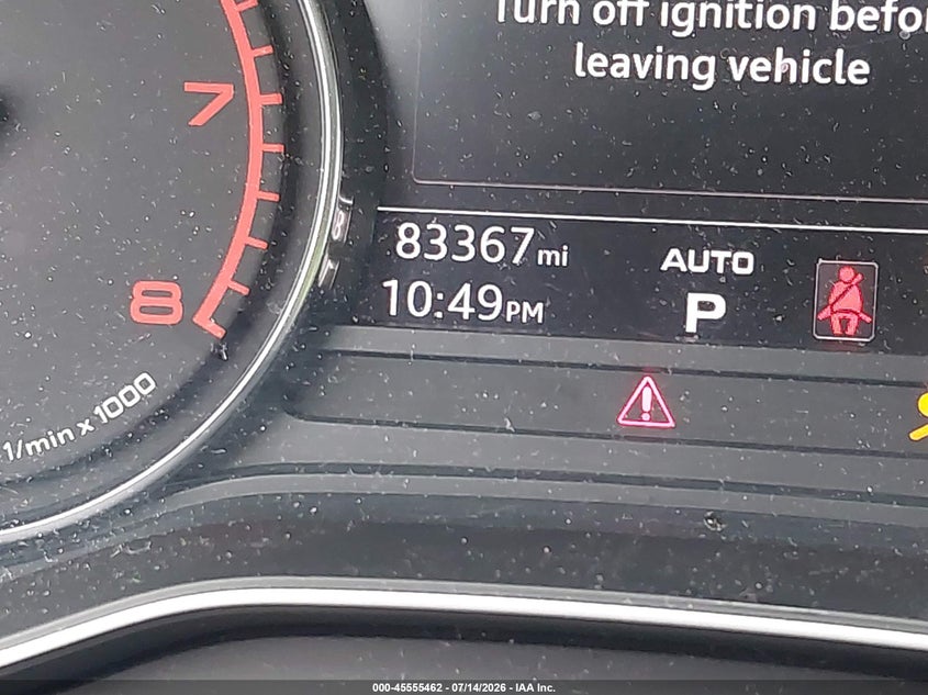 2020 Audi Q5 VIN WA1ANAFYXL2032238 IAAI salvage auction — WATER/FLOOD, Wait Title, sold $7,300 on 2026-08-28 (photo 7)