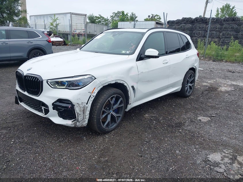 2019 BMW X5 VIN 5UXJU2C55KLN66327 IAAI salvage auction — LEFT FRONT, Salvage (Pennsylvania), sold $18,900 on 2026-07-31 (photo 2)