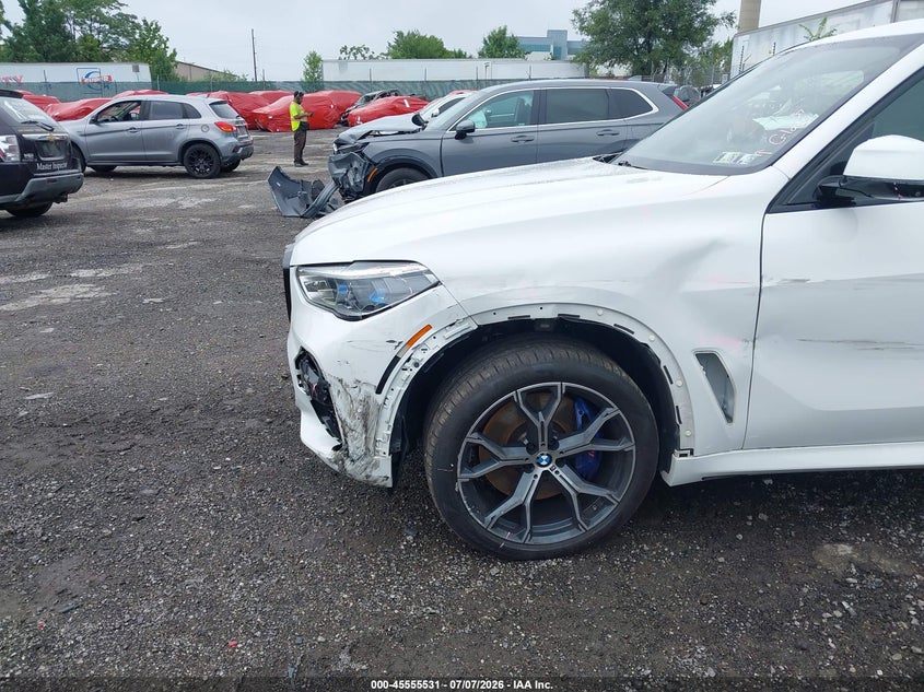 2019 BMW X5 VIN 5UXJU2C55KLN66327 IAAI salvage auction — LEFT FRONT, Salvage (Pennsylvania), sold $18,900 on 2026-07-31 (photo 6)