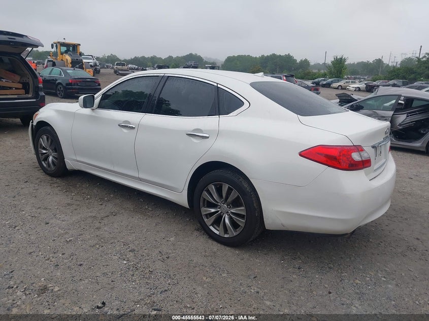 2012 Infiniti M VIN JN1BY1AR3CM396154 IAAI salvage auction — RIGHT FRONT, Salvage (Pennsylvania), sold $775 on 2026-07-31 (photo 3)
