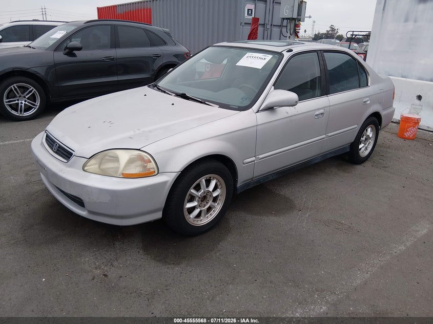 1998 Honda Civic VIN JHMEJ8648WS002540 IAAI salvage auction — NORMAL WEAR, Clear - Dealer Only (California), sold $1,050 on 2026-07-16 (photo 2)