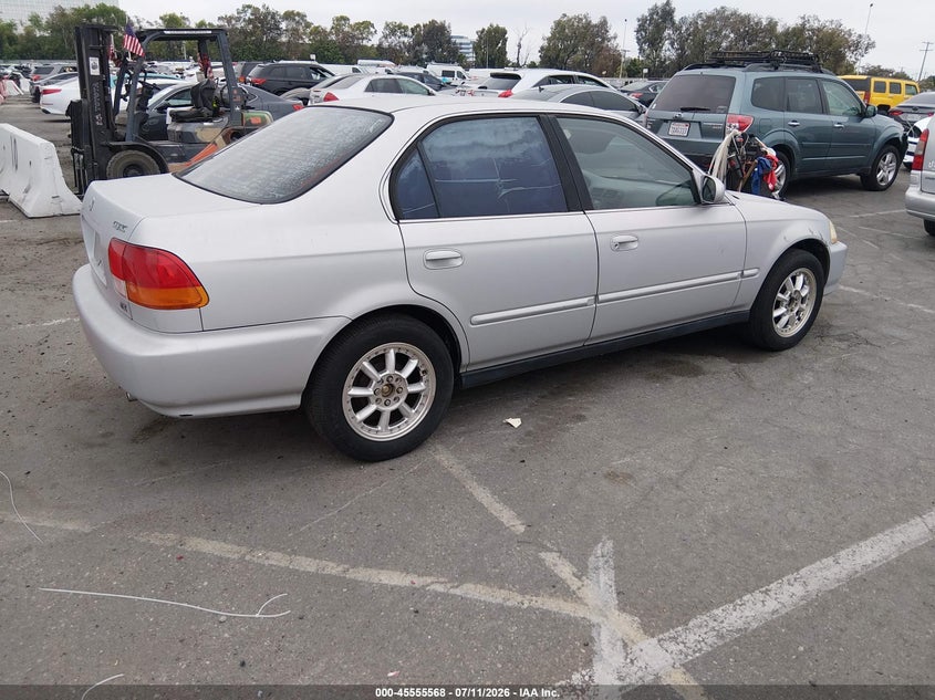 1998 Honda Civic VIN JHMEJ8648WS002540 IAAI salvage auction — NORMAL WEAR, Clear - Dealer Only (California), sold $1,050 on 2026-07-16 (photo 4)