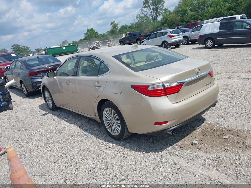 2015 Lexus ES VIN JTHBK1GG5F2176825 IAAI salvage auction — SIDE, Salvage Title, sold $4,550 on 2026-07-28 (photo 3)