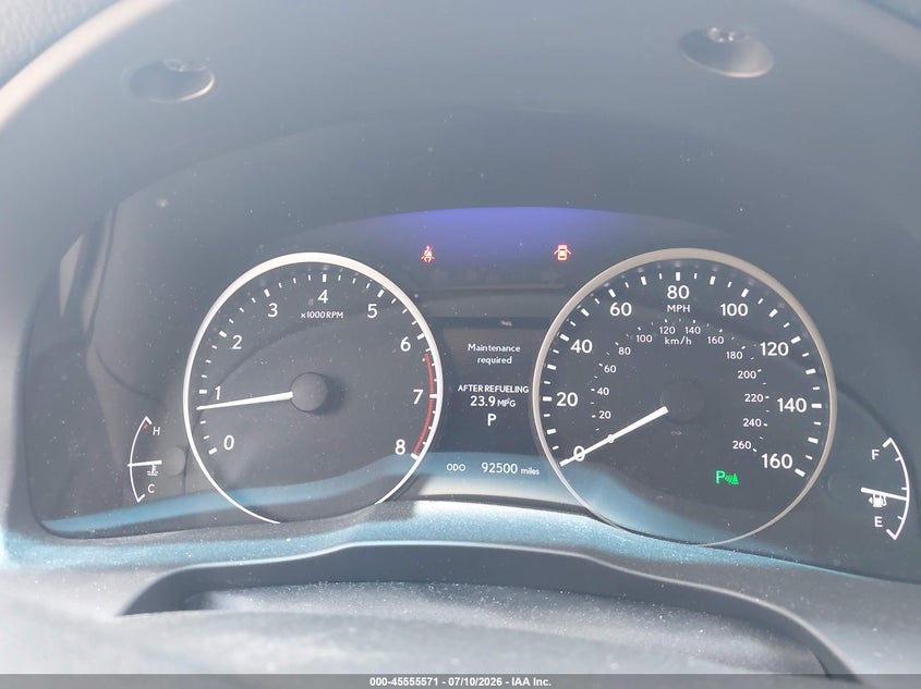 2015 Lexus ES VIN JTHBK1GG5F2176825 IAAI salvage auction — SIDE, Salvage Title, sold $4,550 on 2026-07-28 (photo 7)