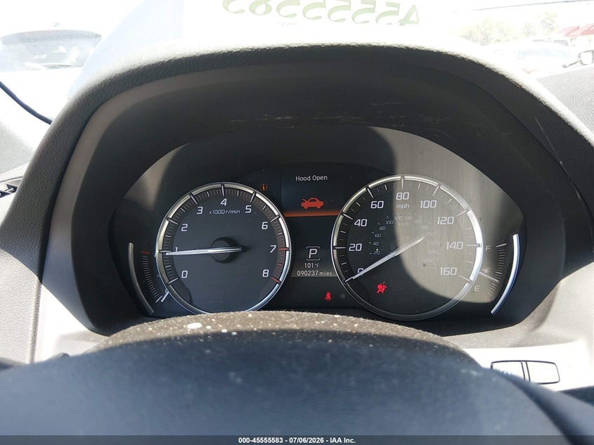 2017 Acura Mdx VIN 5FRYD3H5XHB014041 IAAI salvage auction — REAR END, Salvage Title, sold $3,500 on 2026-07-18 (photo 7)