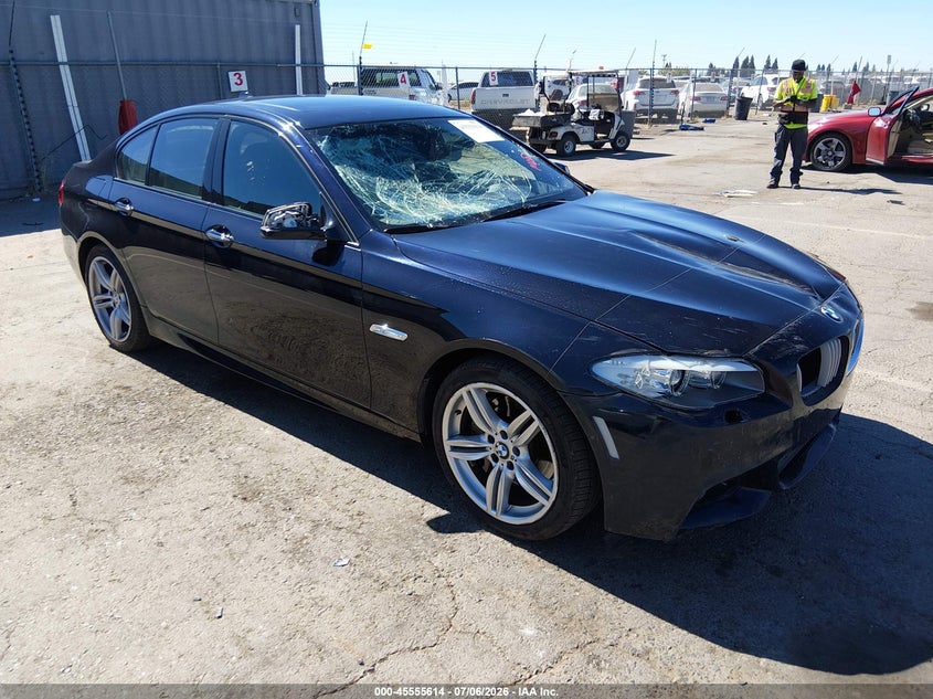 2012 BMW 5er VIN WBAFR9C57CDX79161 IAAI salvage auction — FRONT END, Salvage (California), sold $1,700 on 2026-07-22 (photo 1)
