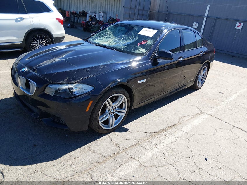 2012 BMW 5er VIN WBAFR9C57CDX79161 IAAI salvage auction — FRONT END, Salvage (California), sold $1,700 on 2026-07-22 (photo 2)