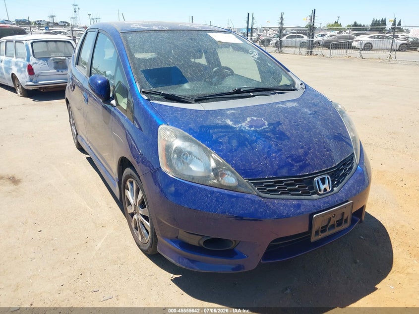 2012 Honda Fit VIN JHMGE8H58CC015636 IAAI salvage auction — NORMAL WEAR, Clear - Dealer Only (California), sold $1,525 on 2026-07-22 (photo 1)