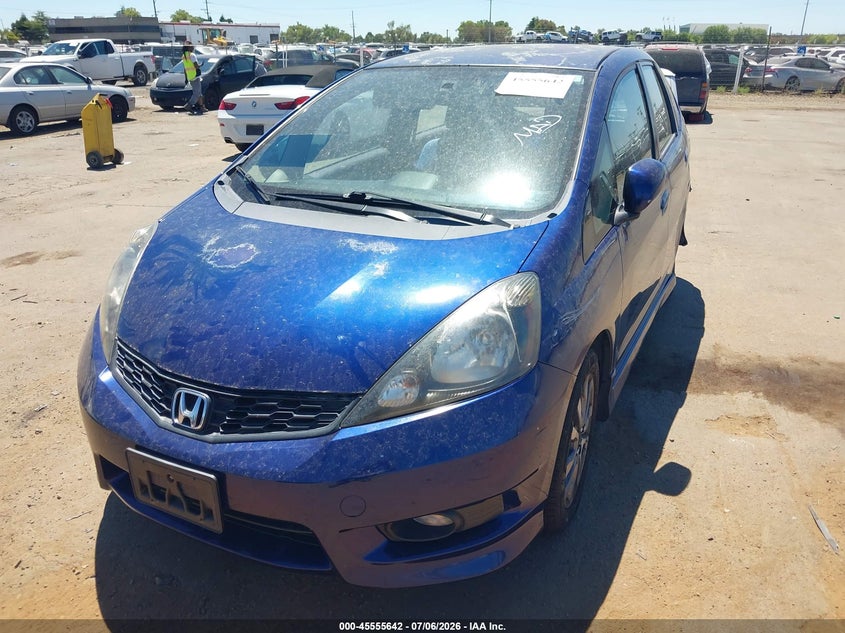 2012 Honda Fit VIN JHMGE8H58CC015636 IAAI salvage auction — NORMAL WEAR, Clear - Dealer Only (California), sold $1,525 on 2026-07-22 (photo 2)