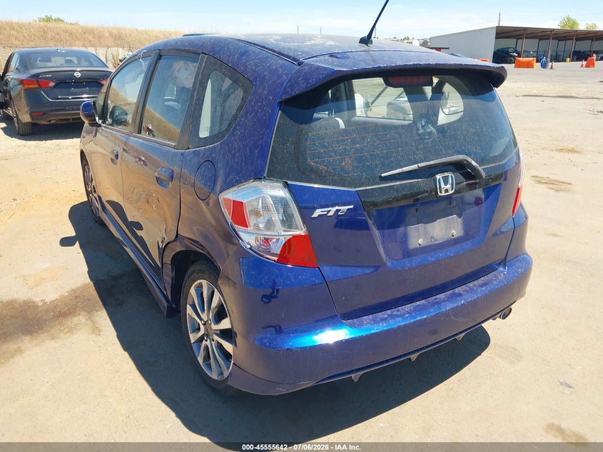 2012 Honda Fit VIN JHMGE8H58CC015636 IAAI salvage auction — NORMAL WEAR, Clear - Dealer Only (California), sold $1,525 on 2026-07-22 (photo 3)
