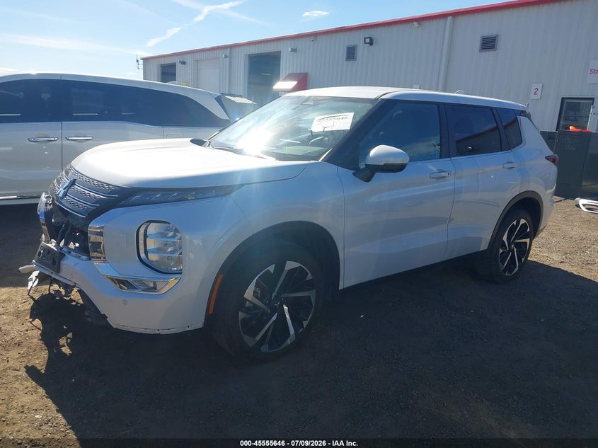 2024 Mitsubishi Outlander VIN JA4J4VA87RZ089398 IAAI salvage auction — FRONT END, Salvage Title, sold $9,200 on 2026-07-22 (photo 2)