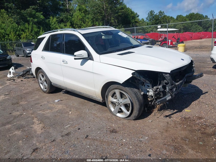 2018 Mercedes-benz Gle VIN 4JGDA5HB8JB135424 IAAI salvage auction — FRONT END, Salvage Title, sold $5,000 on 2026-08-01 (photo 1)