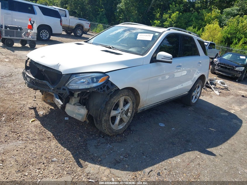 2018 Mercedes-benz Gle VIN 4JGDA5HB8JB135424 IAAI salvage auction — FRONT END, Salvage Title, sold $5,000 on 2026-08-01 (photo 2)