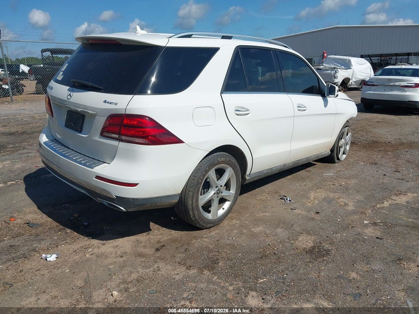 2018 Mercedes-benz Gle VIN 4JGDA5HB8JB135424 IAAI salvage auction — FRONT END, Salvage Title, sold $5,000 on 2026-08-01 (photo 4)