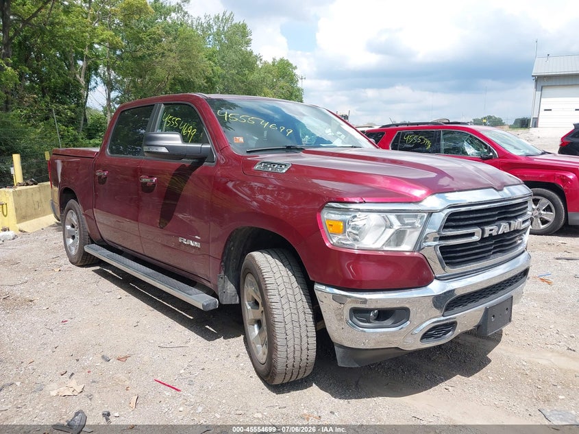 2019 Ram 1500 VIN 1C6SRFFT5KN606958 — IAAI salvage auction photo