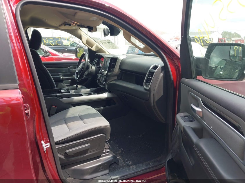 2019 Ram 1500 VIN 1C6SRFFT5KN606958 IAAI salvage auction — FRONT & REAR, Salvage (Indiana), sold $14,550 on 2026-09-02 (photo 5)