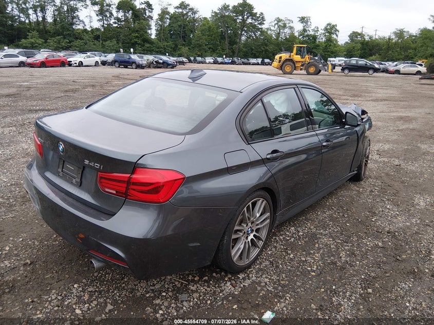 2016 BMW 3er VIN WBA8B7G56GNT14284 IAAI salvage auction — FRONT END, Salvage Title, sold $3,000 on 2026-08-25 (photo 4)
