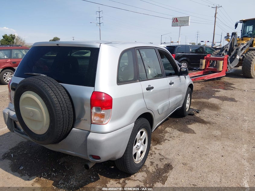 2001 Toyota Rav4 VIN JTEHH20V910089373 IAAI salvage auction — NORMAL WEAR, Clear (New Mexico), sold $675 on 2026-07-29 (photo 4)