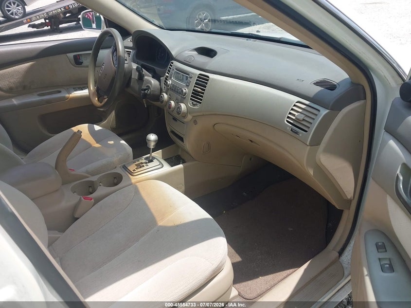2007 Kia Optima VIN KNAGE123275147251 IAAI salvage auction — RIGHT REAR, Salvage (North Carolina), sold $700 on 2026-07-28 (photo 5)