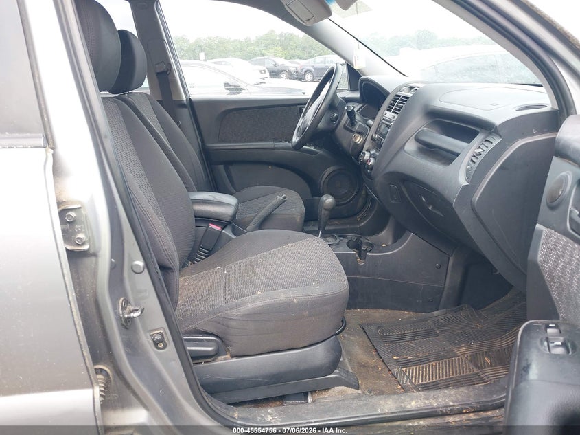 2007 Kia Sportage VIN KNDJF724377357735 IAAI salvage auction — NORMAL WEAR, Clear (Georgia), sold $400 on 2026-07-14 (photo 5)